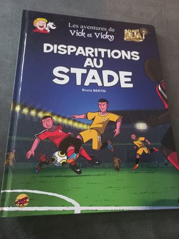 Les aventures de vi k er vicky disparitions au stade bd