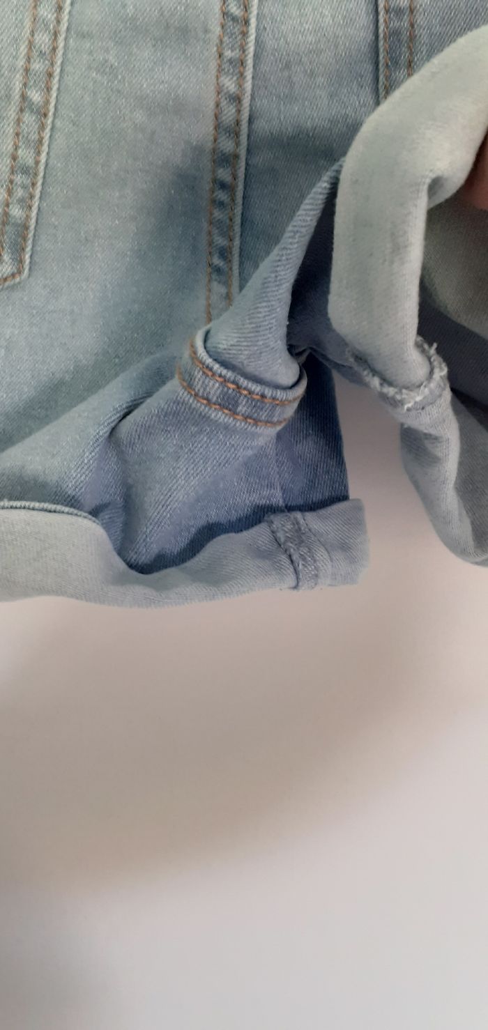 short en jeans bleu clair taille 38 marque jennyfer - photo numéro 6