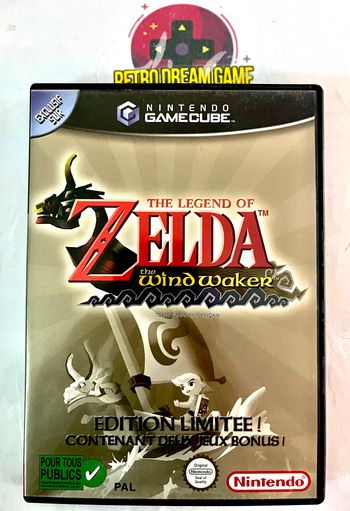 The legend of zelda edition limitee pour Gamecube