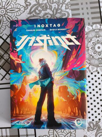 Livre Instinct d'Inoxtag