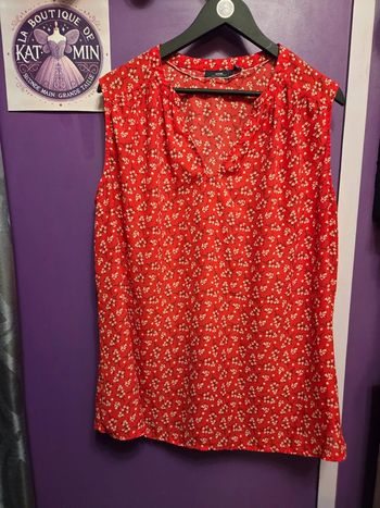 Blouse sans manches T48 Kiabi