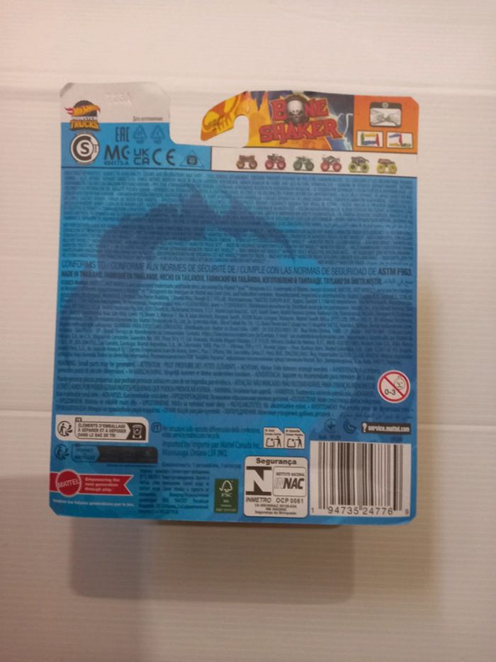 Hotwheel monster truck power smashers bone shaker - photo numéro 4