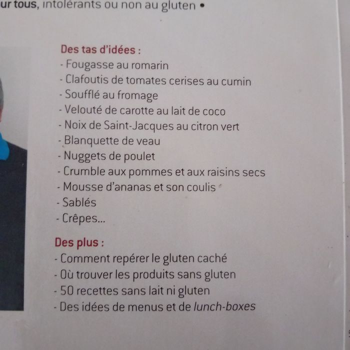 Livre recette sans gluten - photo numéro 2