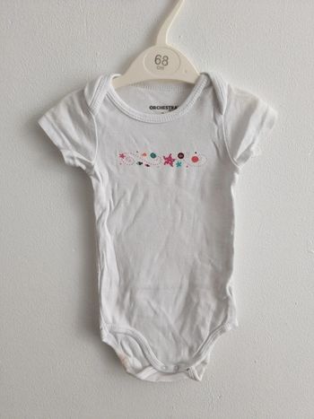 Body 9 mois orchestra blanc