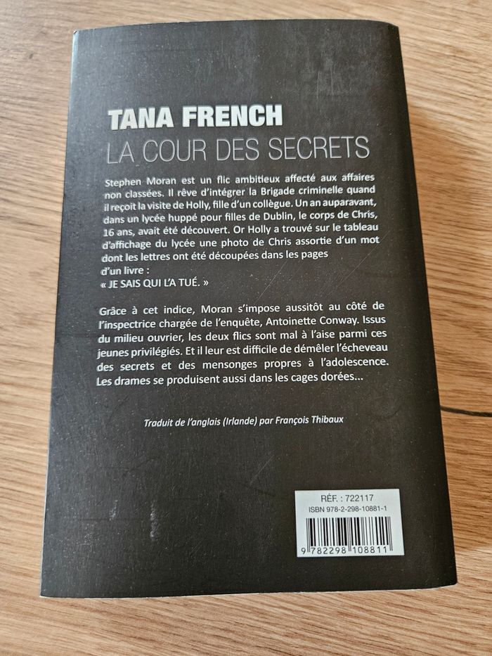 La couleur des secrets de Tana French - photo numéro 2