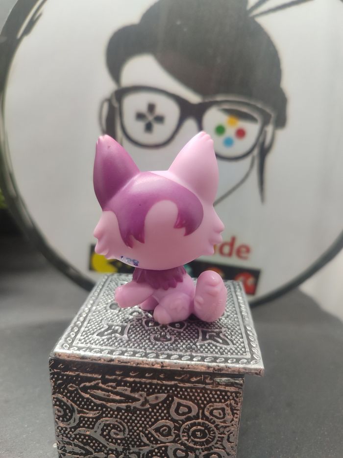 Lps01102 My Littlest Petshop Pet Shop LPS Authentic Chat Cat Persian Persan 2465 - photo numéro 2