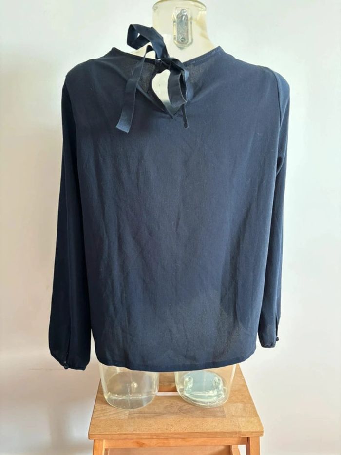Blouse bleu marine - photo numéro 5