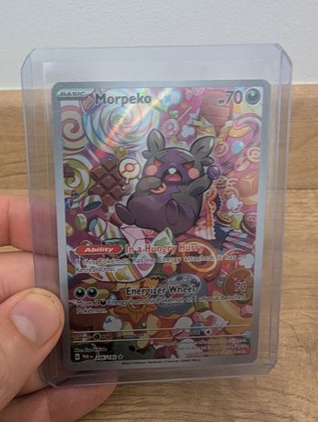 Pokémon EN Morpeko PAR Full Art 206/182 SV04: Paradox Rift NM