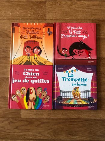 Lot de 4 histoire pour enfants