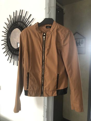 Flame - veste femme bi matière taille S