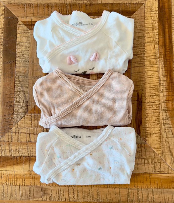 Lot de 3 bodies