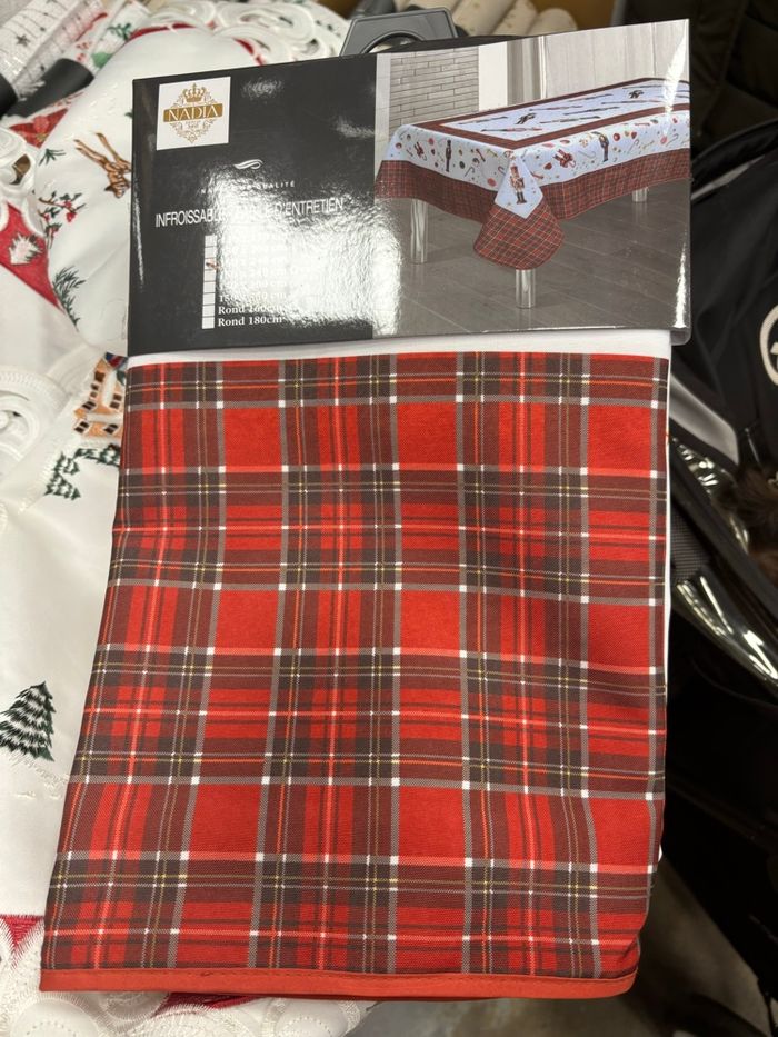 Nappe Noël casse noisette - photo numéro 3