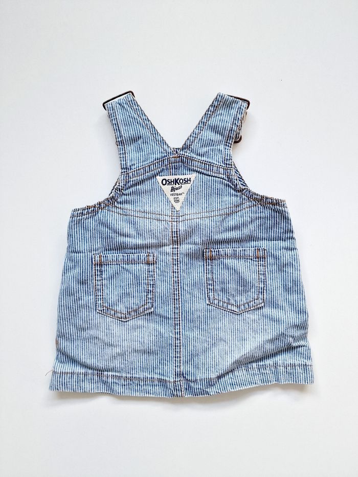 OshKosh - Robe salopette en jean (3 mois) - photo numéro 2