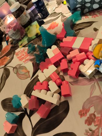 Megablock château princesses et licornes