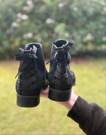 🖤 Bottines Chelsea à lacets - Modress (Taille 38)