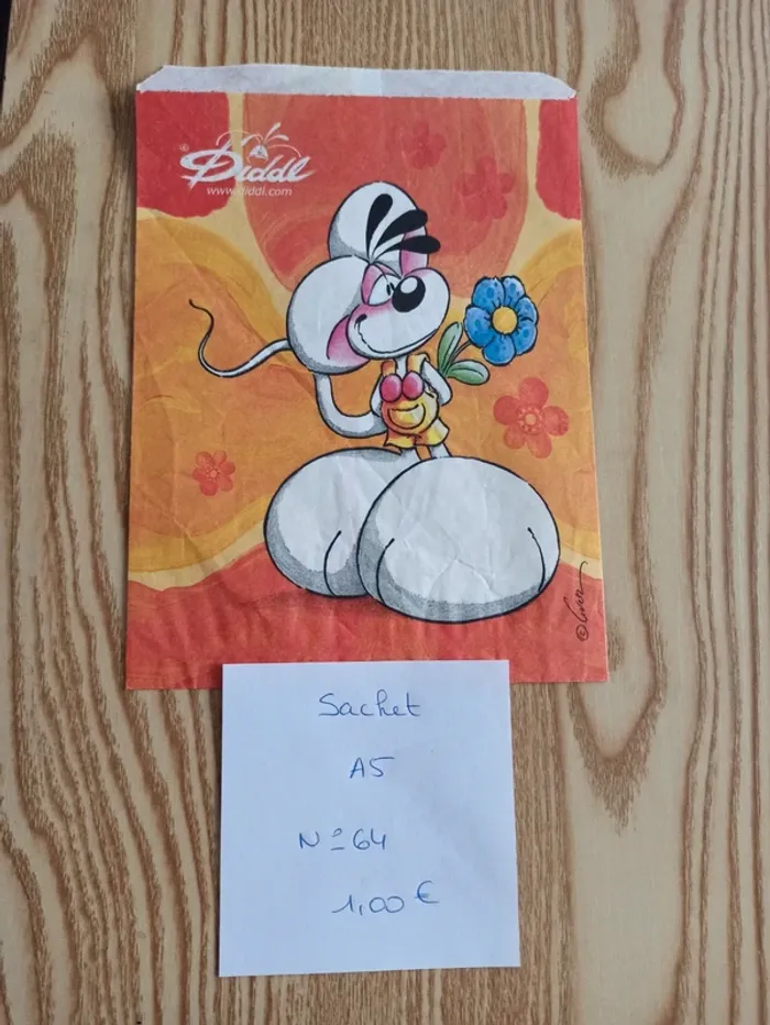 Sachet en papier Diddl 64 1,00€