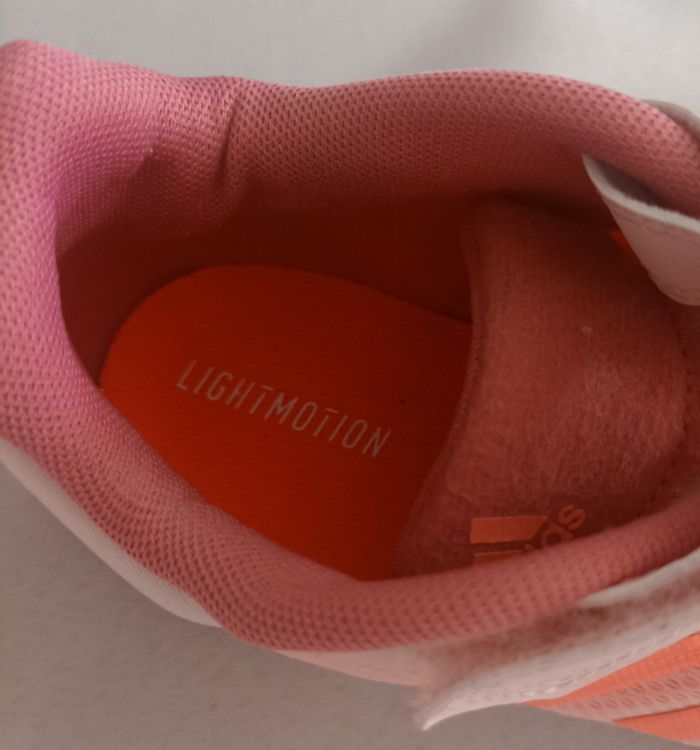 Adidas Lightmotion - Baskets Pêche & Corail - photo numéro 6