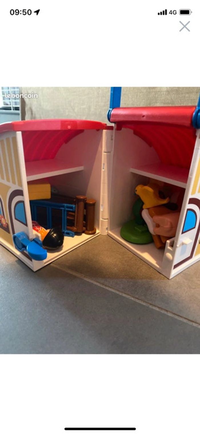 Playmobil 1.2.3 - ferme transportable- 6778 - photo numéro 3