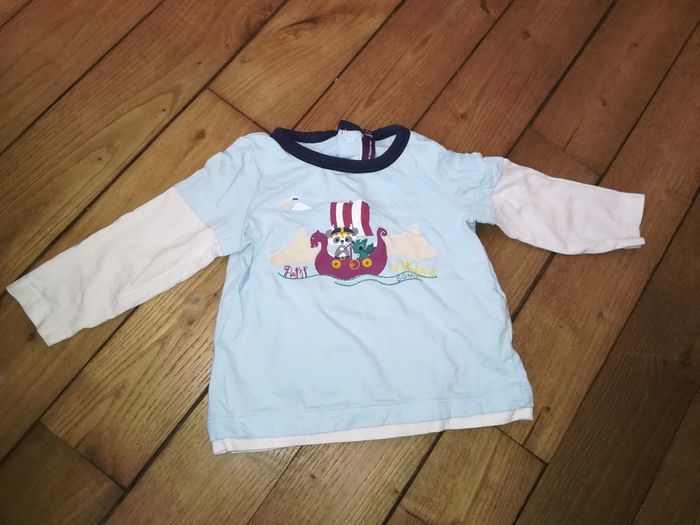 Tee shirt manches longues Sergent Major 12 mois 1€