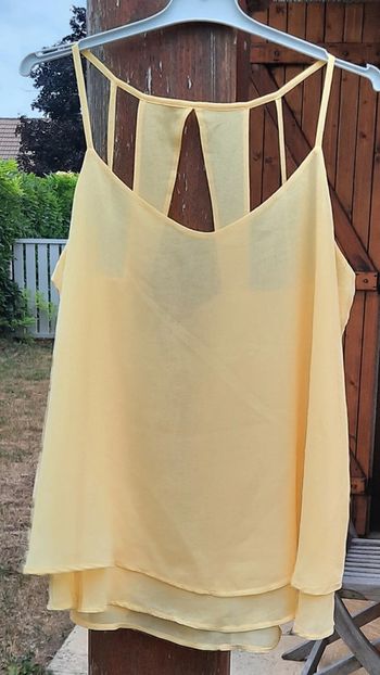 Top jaune 42-44