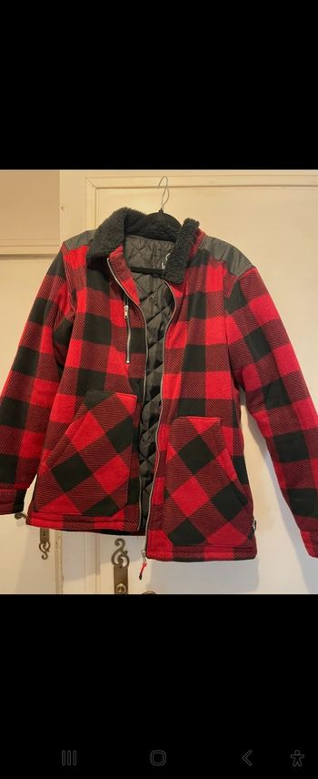 Veste a carreaux  mi saison