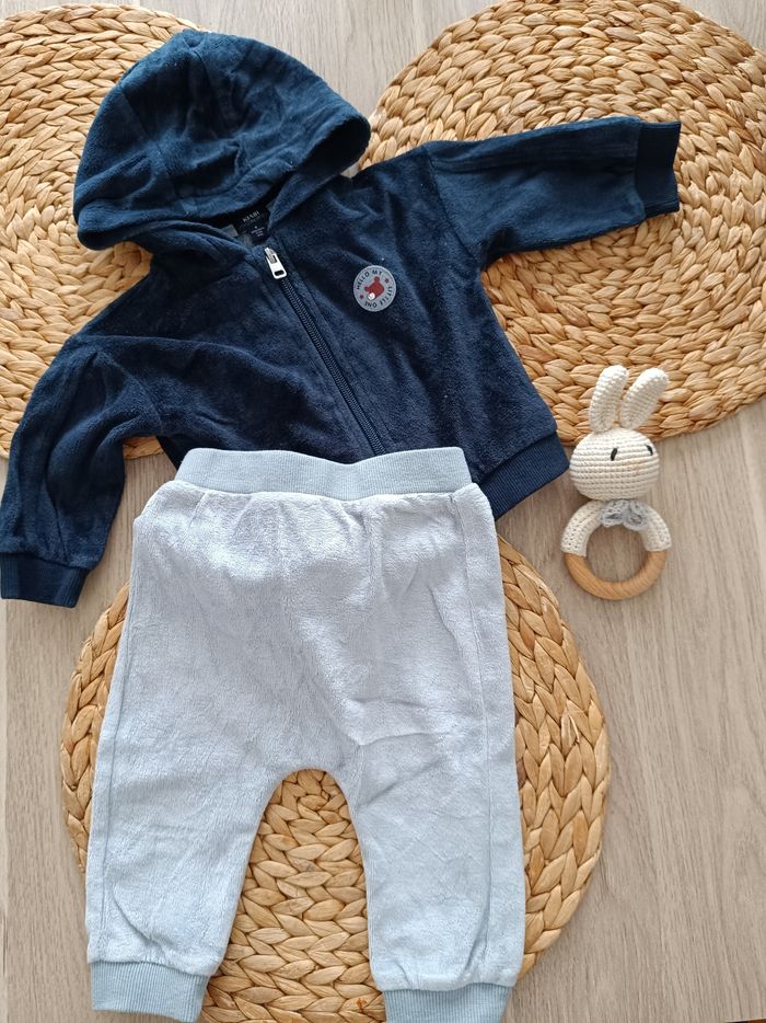 🌼 Pantalon & gilet - 9 mois 🌼