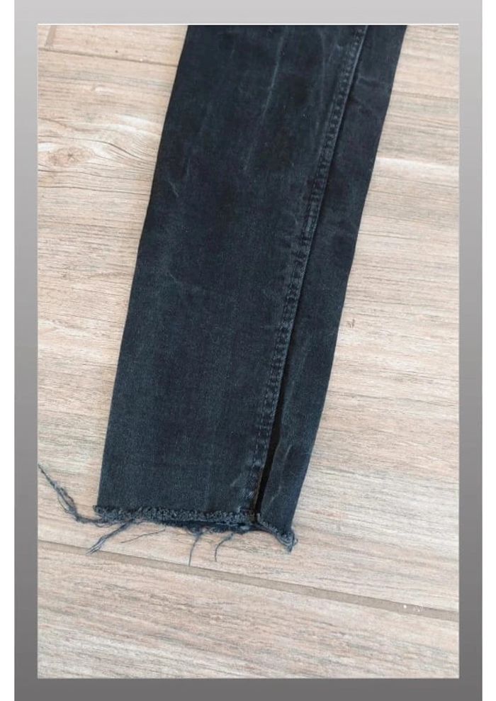 Jeans mango taille 34 noir - photo numéro 2