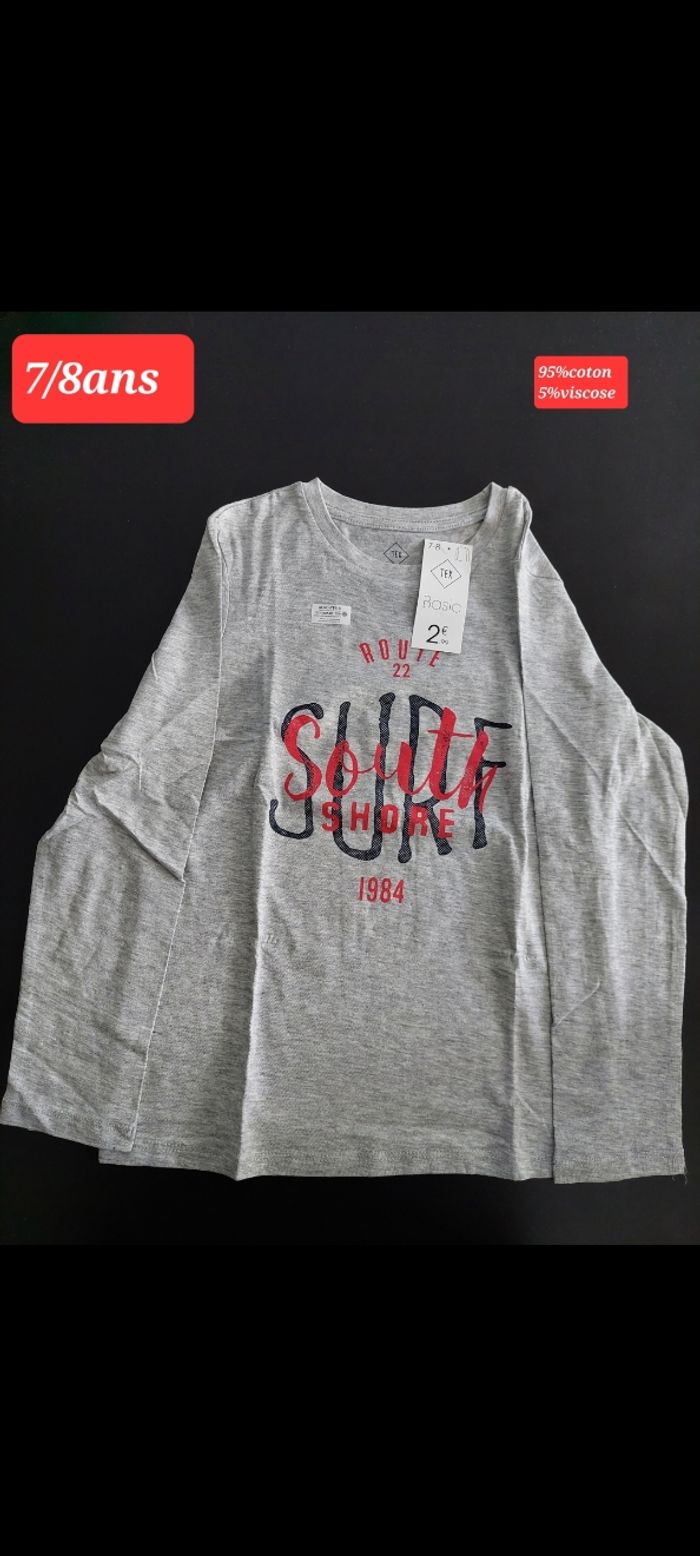 T-shirt Surf garçon 8ans