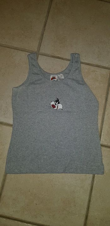 Débardeur Looney Toons gris