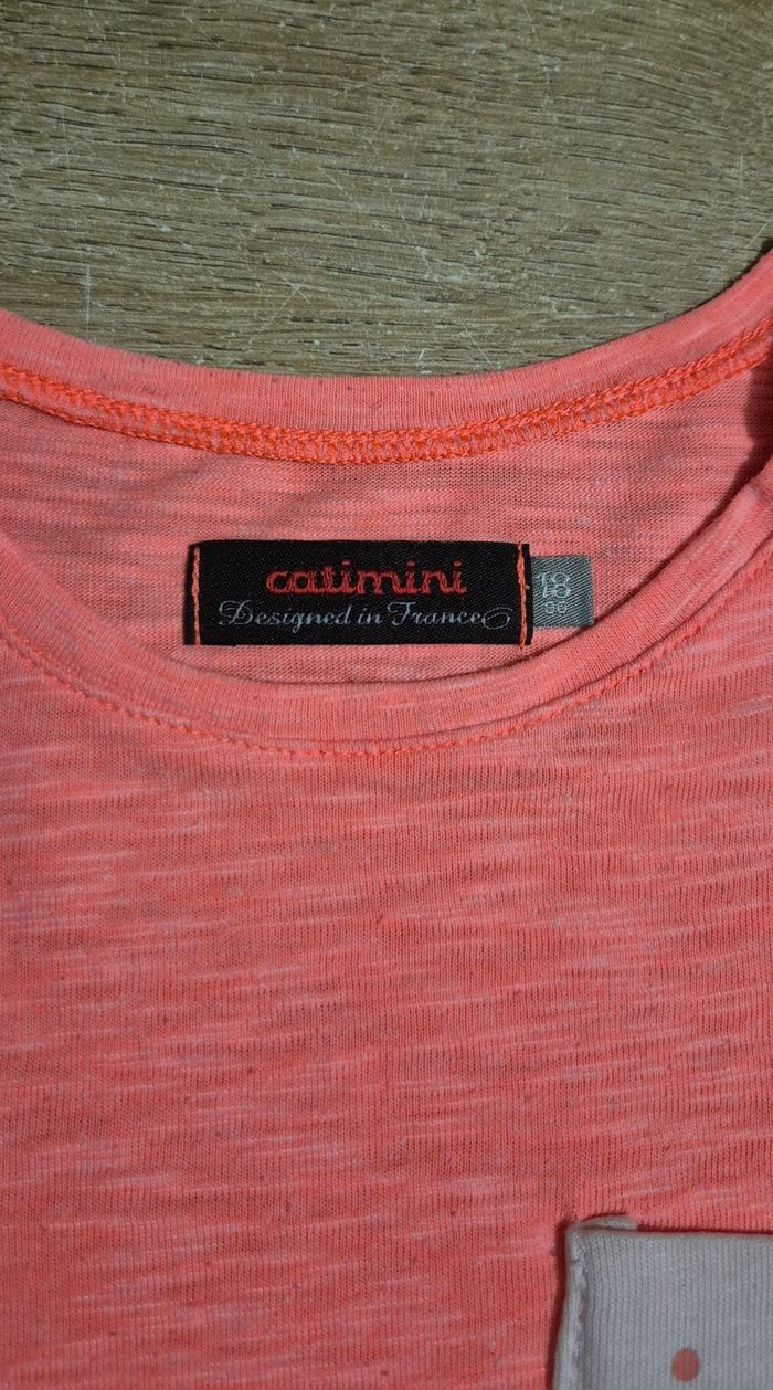 T-shirt MC Catimini 18 mois - photo numéro 3