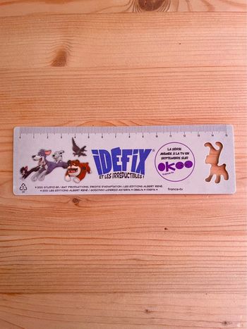 Règle 15cm Idéfixe et les irréductibles