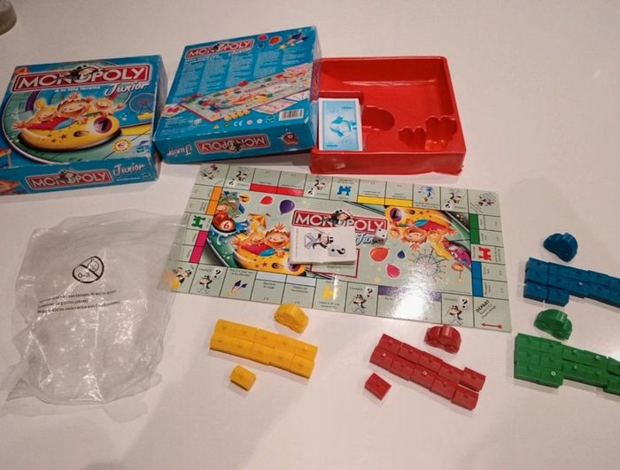 Monopoly junior a la fête foraine (voyage)