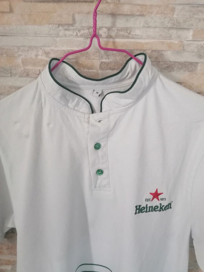 Polo Heineken staff taille M #Vêtements_hommes_krocaro #Vêtements_femmes_krocaro - photo numéro 6