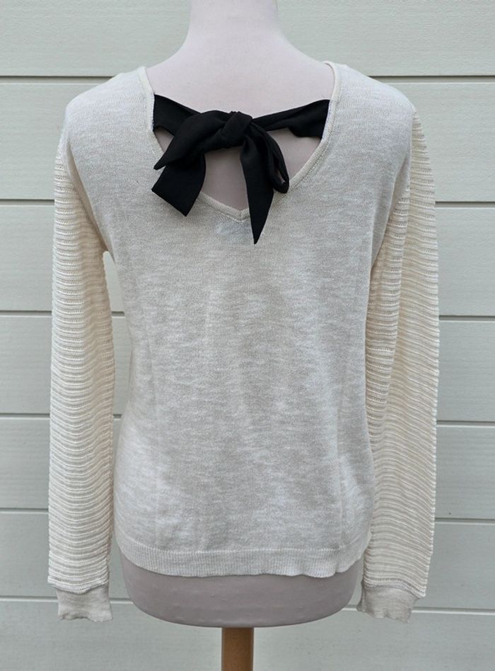 Pull fin dentelle bohème Ladyblush Taille S - photo numéro 3