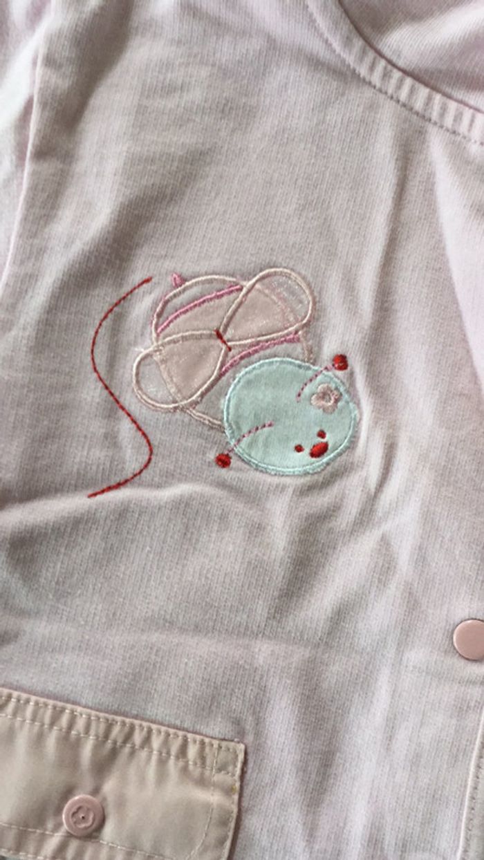 Gilet rose pâle 9m Enrico Coveri - photo numéro 3