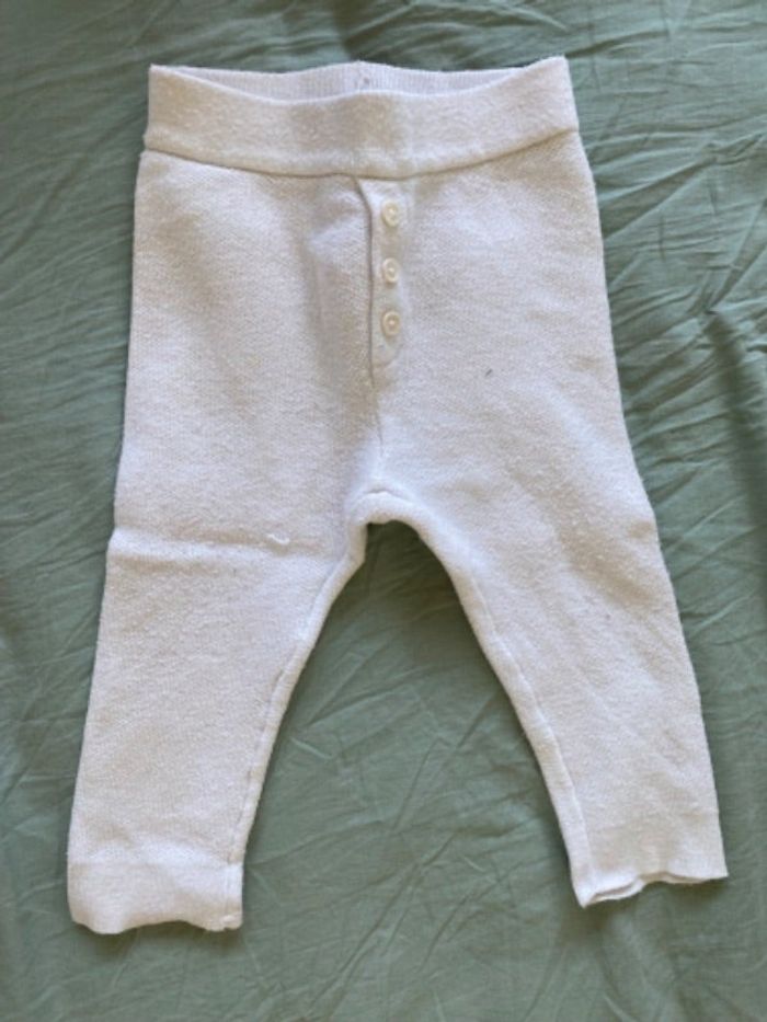 Pantalon esprit laine 9 mois