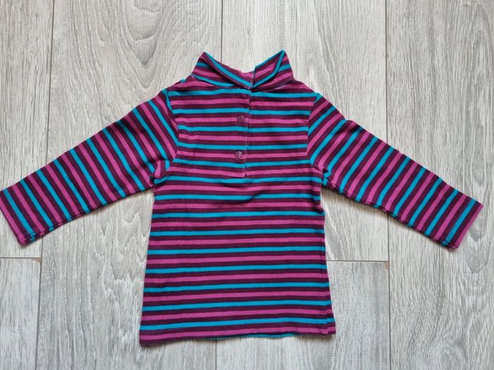 Ensemble tee-shirt + salopette short  6 MOIS - photo numéro 4