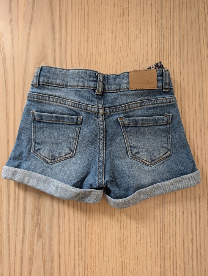 Short jean brodé Vertbaudet - photo numéro 4