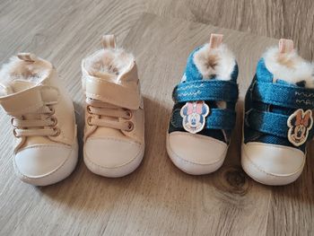 Lot de chaussure - taille 0-3mois