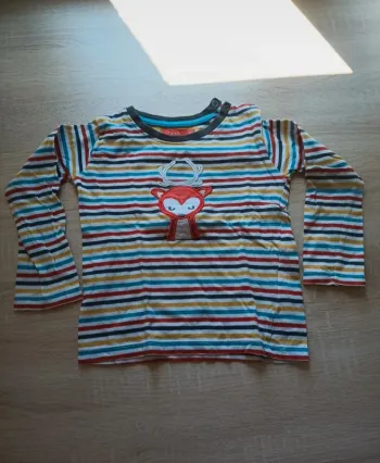 Tee-shirt manches longues tissaia taille 2 ans