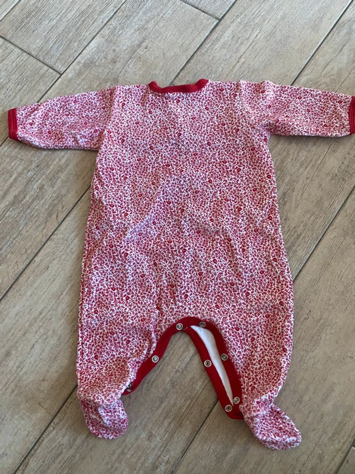 Pyjama velours Petit Bateau - 3M-60cm - photo numéro 3