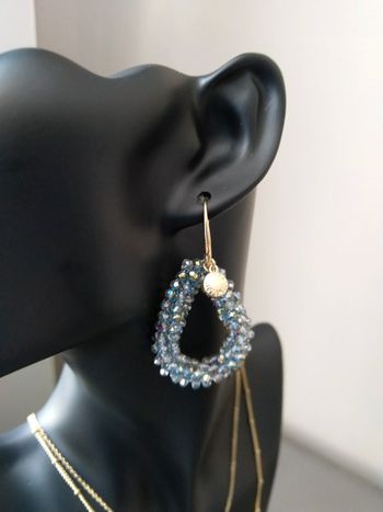 Boucles d'oreilles goutte d'eau