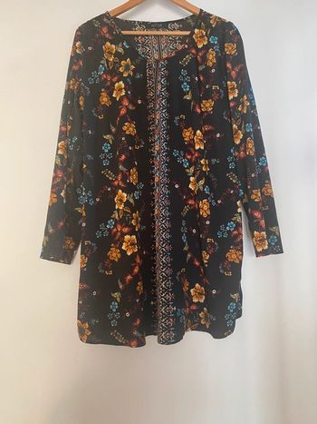 Très jolie robe courte tunique Nitya taille L état neuf