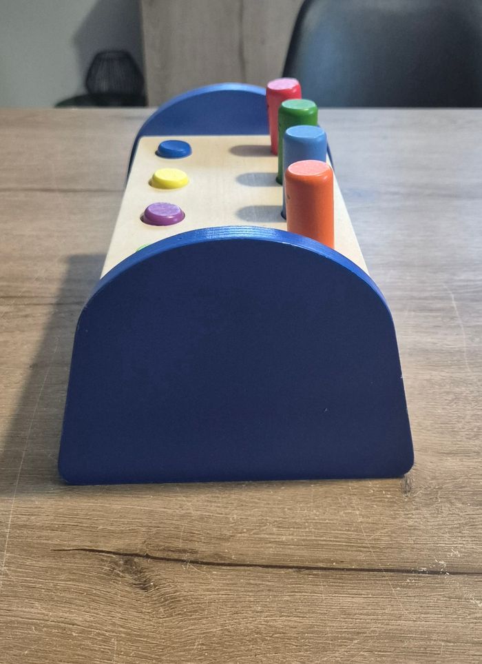 Banc à marteler en bois - photo numéro 5