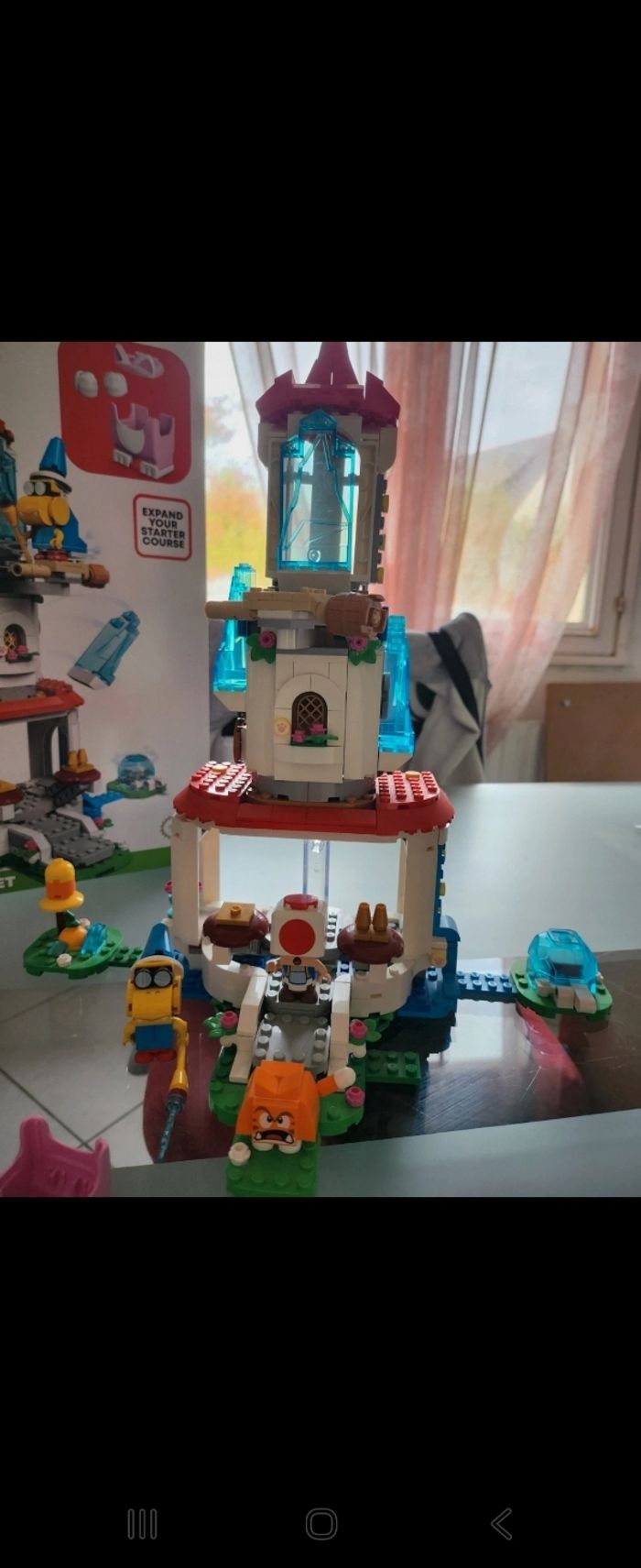 LEGO Super Mario  Set 71407 La Tour Gelée et le Costume de Peach - photo numéro 2