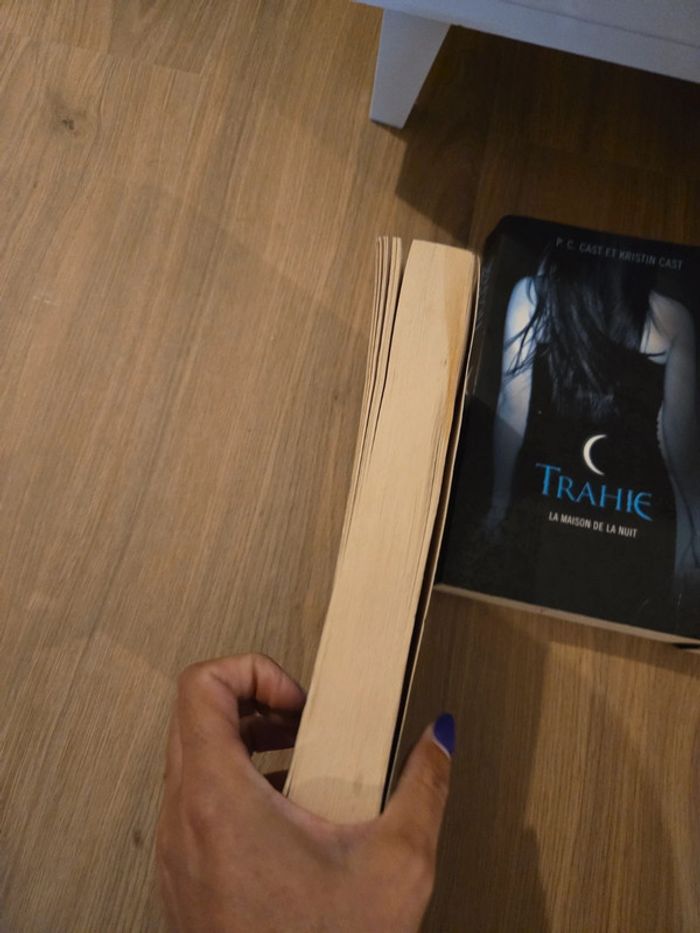 Lot de 3 livres la maison de la nuit marquée trahie choisie - photo numéro 7