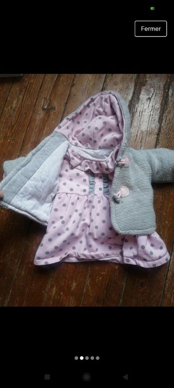 Ensemble robe+ veste