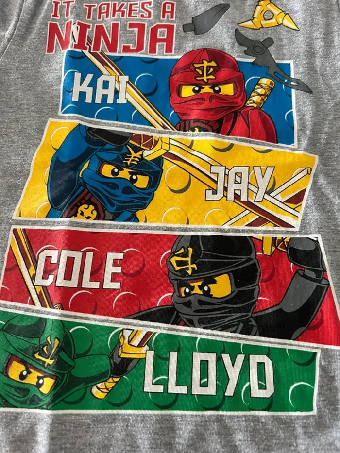 T-shirt ninjago - photo numéro 2