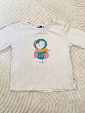 t-shirt manches longues fille 18 mois