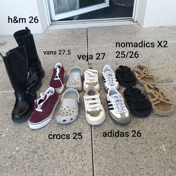 Lot de chaussures filles
